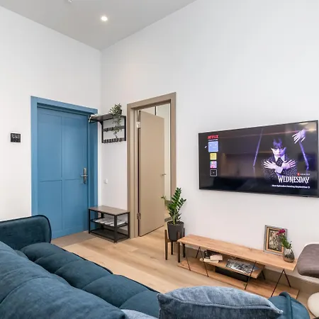 New, Quiet, Premium Design, Free Locked Parking Appartement Riga