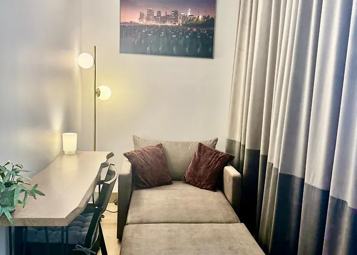 New, Quiet, Premium Design, Free Locked Parking Апартаменты Рига