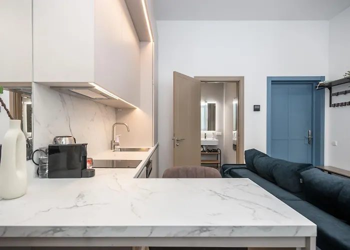 Апартаменты New, Quiet, Premium Design, Free Locked Parking Рига