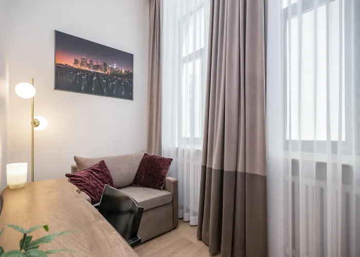 Апартаменты New, Quiet, Premium Design, Free Locked Parking Рига