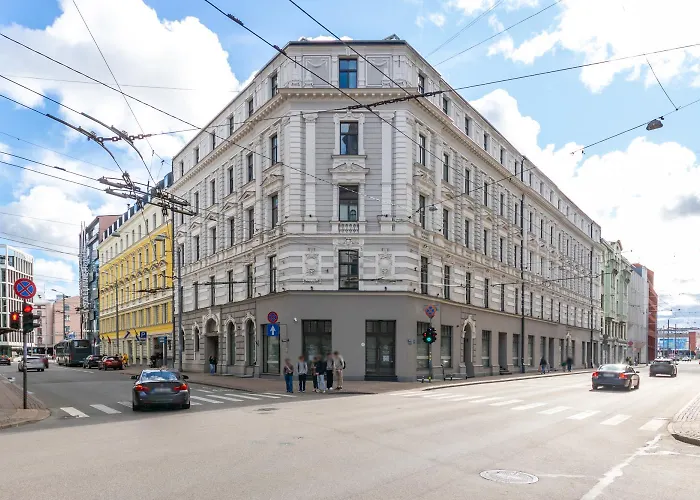 Dzīvoklis New, Quiet, Premium Design, Free Locked Parking Riga